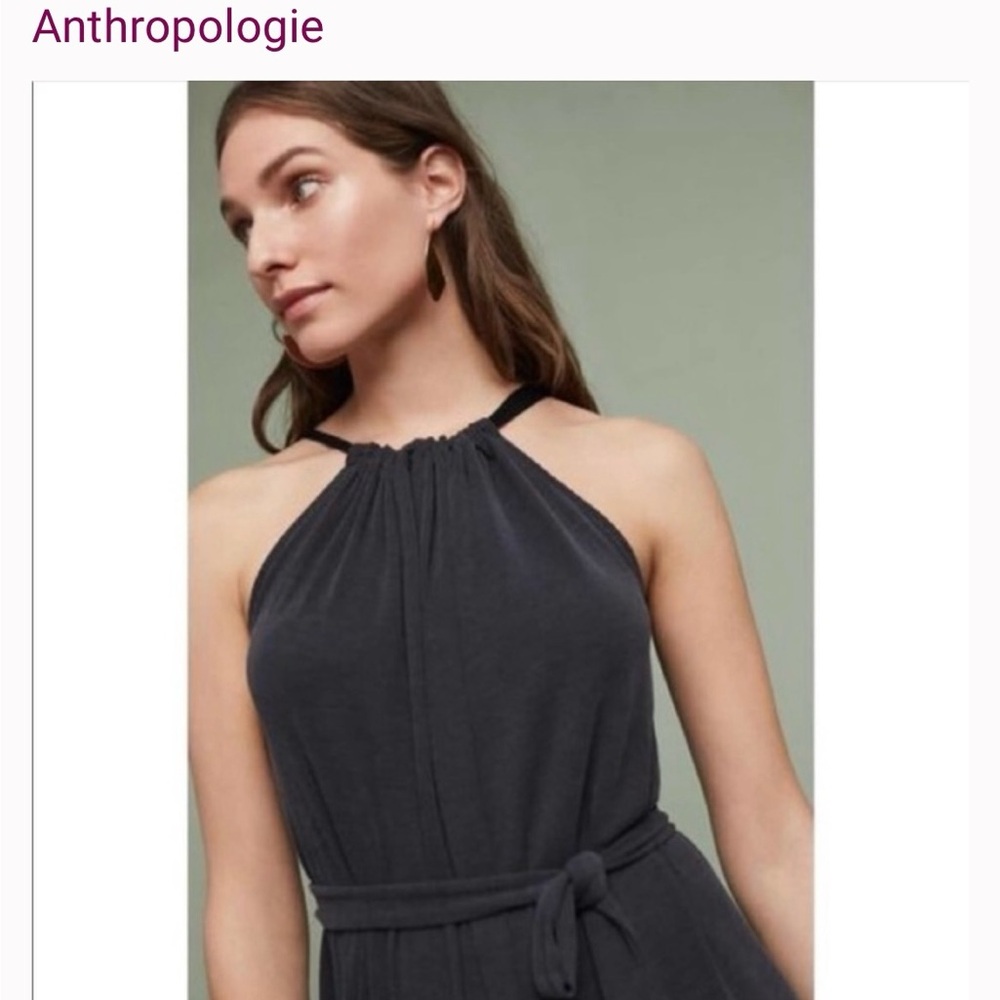 Anthropologie HG in Paris black jumpsuit - Picture 2 of 7